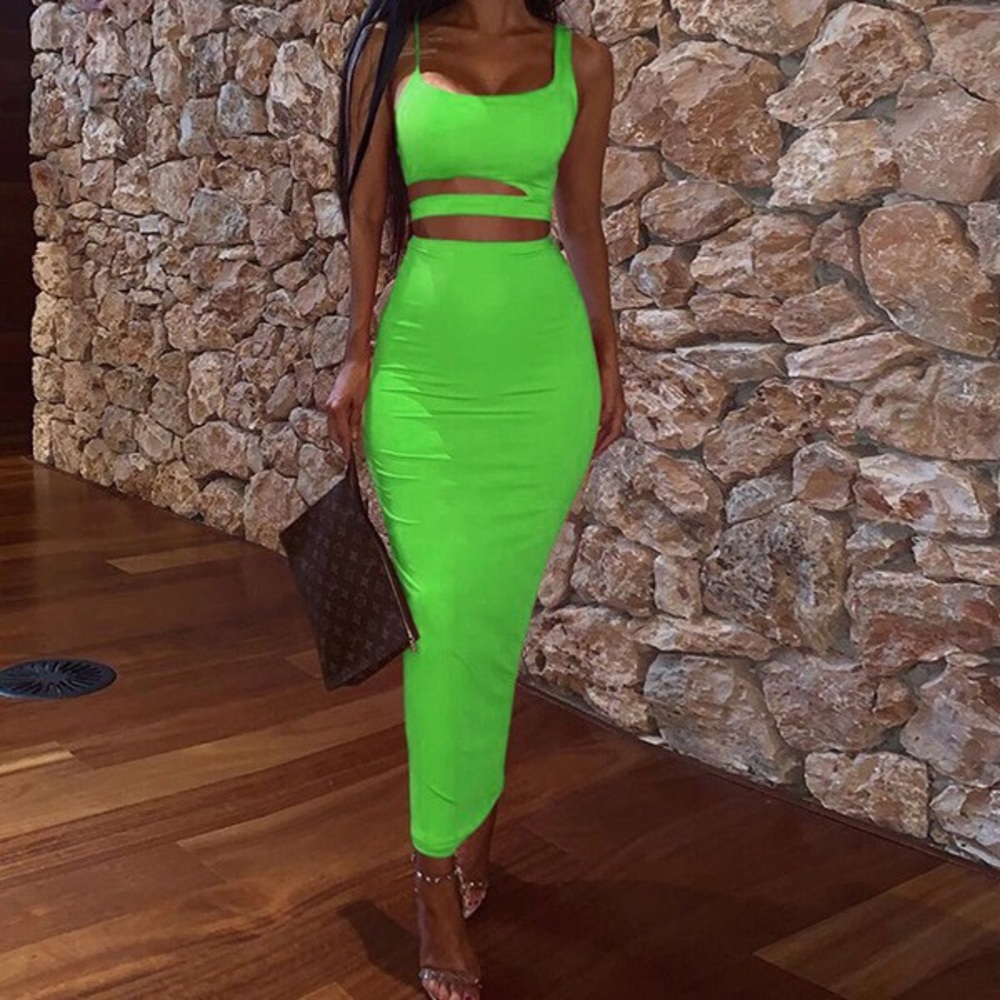 2 piece skirt set